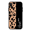 Leopard Glass Case Cover For iPhone XR