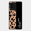 Leopard Glass Case Cover For Iqoo 9T 5G