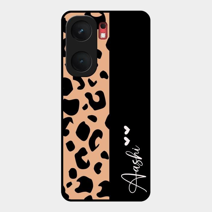 Leopard Glass Case Cover For Iqoo Neo 9 Pro 5G