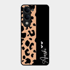 Leopard Glass Case Cover For Iqoo Z10 Lite
