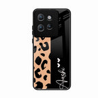 Leopard Glass Case Cover For Motorola Edge 50 Neo
