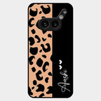 Leopard Glass Case Cover For Nothing Phone 2A Plus
