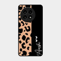 Leopard Glass Case Cover For Oneplus 13R 5G