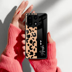 Leopard Glass Case Cover For OnePlus 15 5G