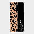 Leopard Glass Case Cover For Oneplus 7 Pro
