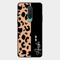 Leopard Glass Case Cover For Oneplus 8