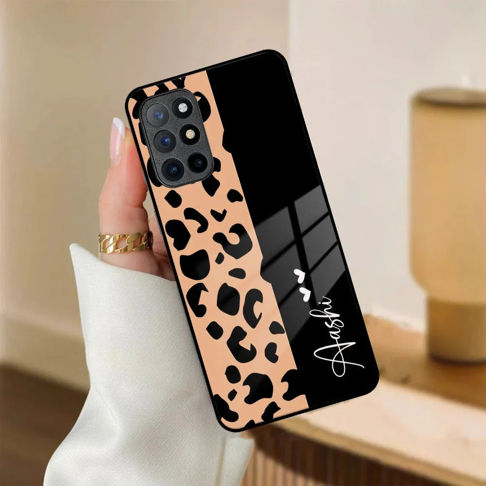 Leopard Glass Case Cover For Oneplus - ShopOnCliQ