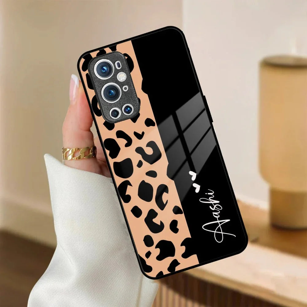 Leopard Glass Case Cover For Oneplus - ShopOnCliQ