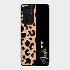 Leopard Glass Case Cover For Oneplus 9Rt 5G