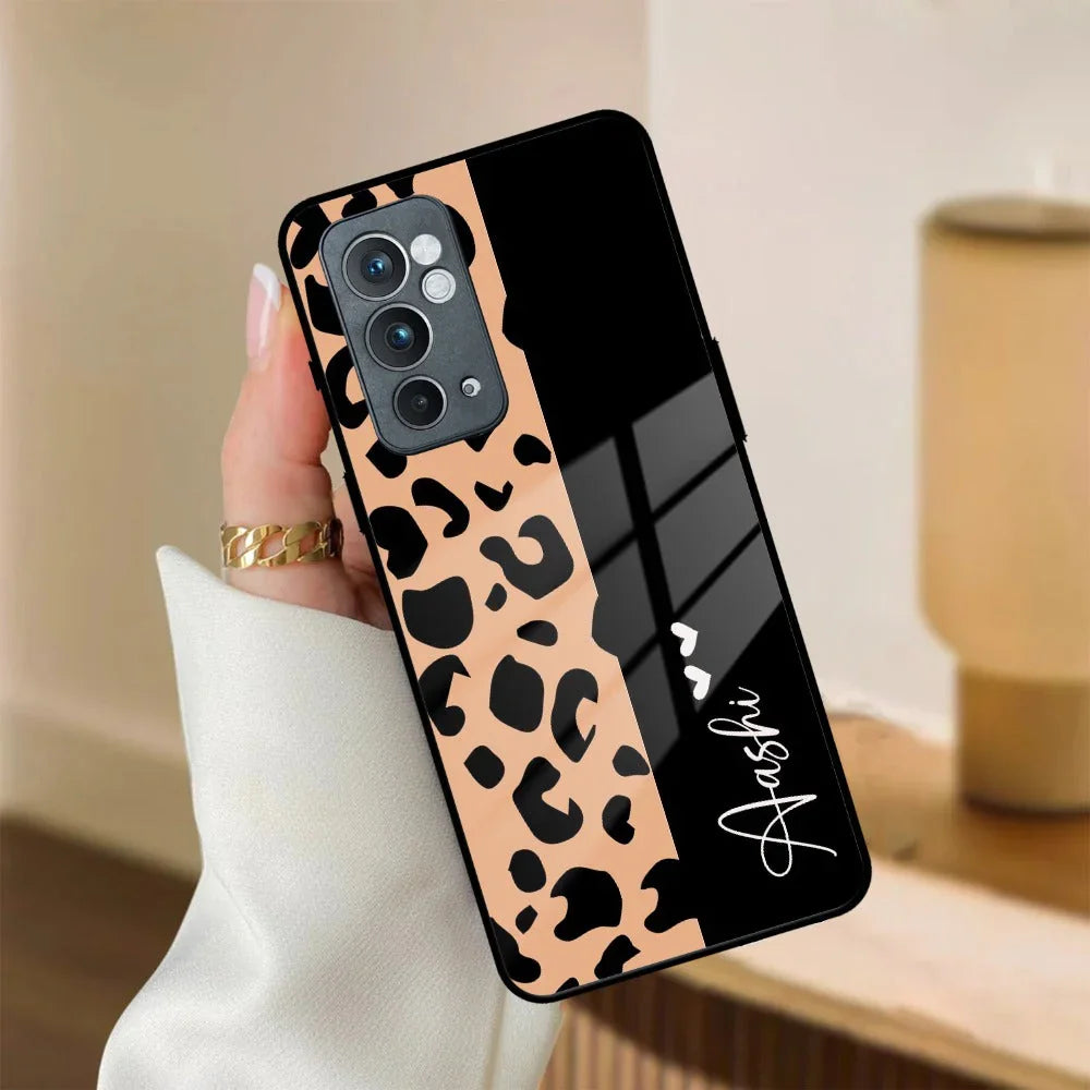 Leopard Glass Case Cover For Oneplus - ShopOnCliQ