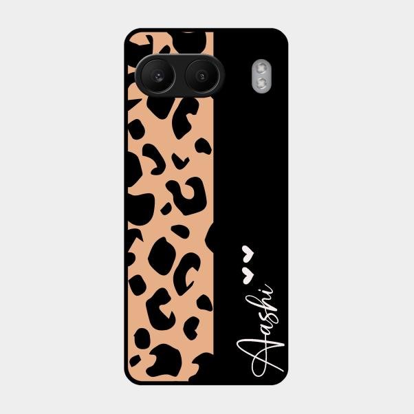 Leopard Glass Case Cover For Oneplus Nord 4 5G
