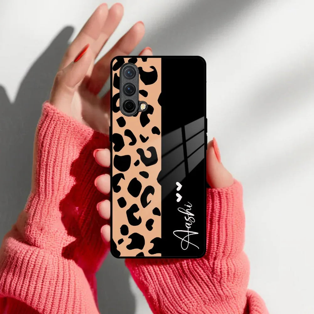Leopard Glass Case Cover For Oneplus - ShopOnCliQ