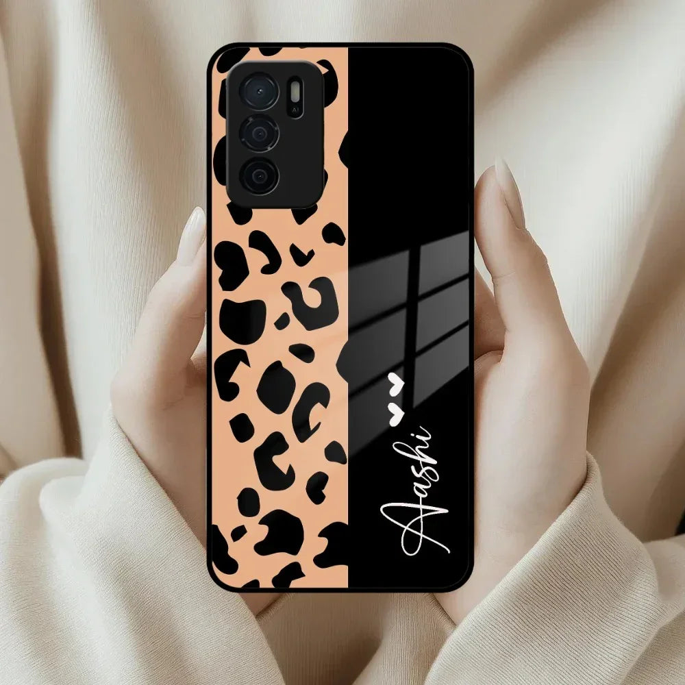 Leopard Glass Case Cover For Oppo - ShopOnCliQ