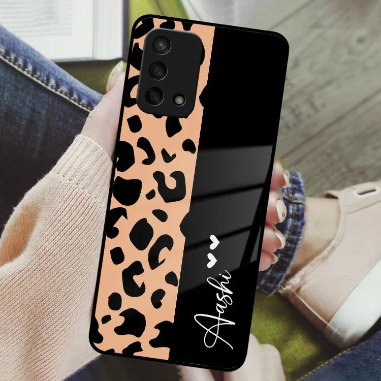 Leopard Glass Case Cover For Oppo - ShopOnCliQ