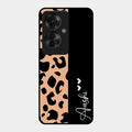 Leopard Glass Case Cover For Oppo F25 Pro 5G