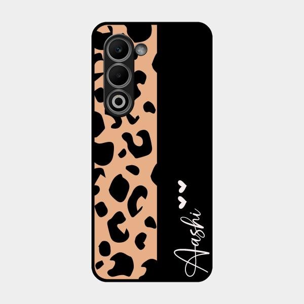 Leopard Glass Case Cover For Oppo K13X 5G