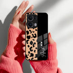Leopard Glass Case Cover For Oppo - ShopOnCliQ