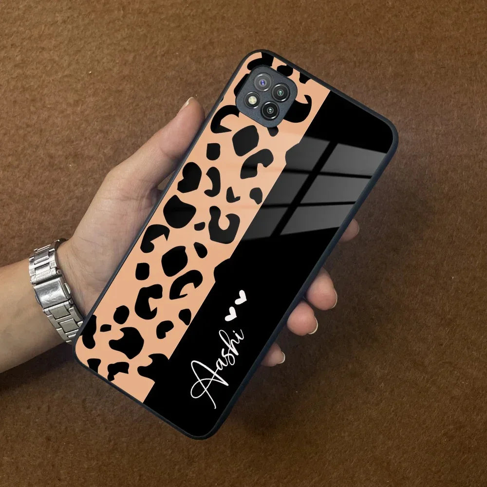Leopard Glass Case Cover For Poco - ShopOnCliQ