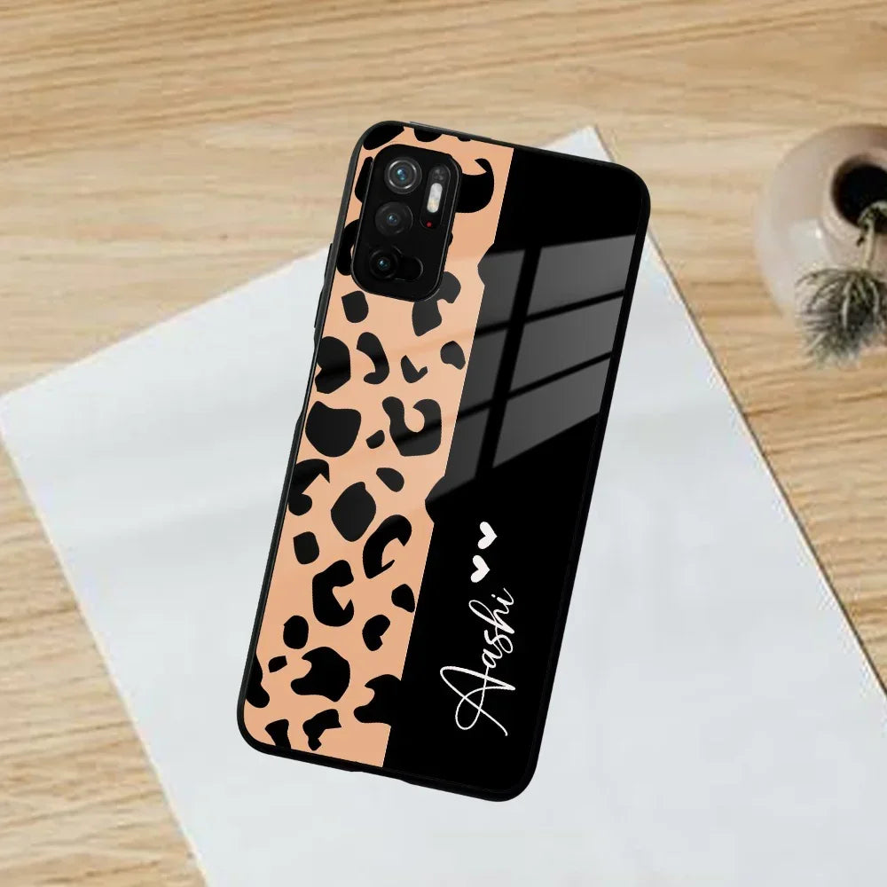 Leopard Glass Case Cover For Poco - ShopOnCliQ