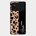 Leopard Glass Case Cover For Poco X4 Pro 5G