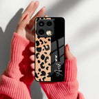 Floral Night Glass Case Cover For Realme/Narzo