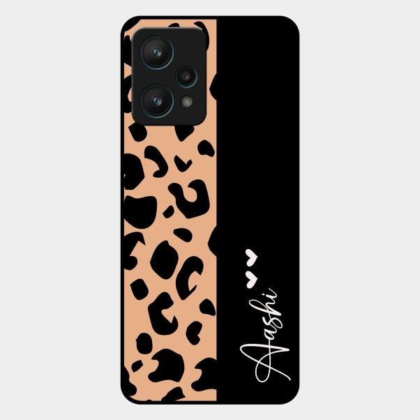 Leopard Glass Case Cover For Realme 9 Pro 5G