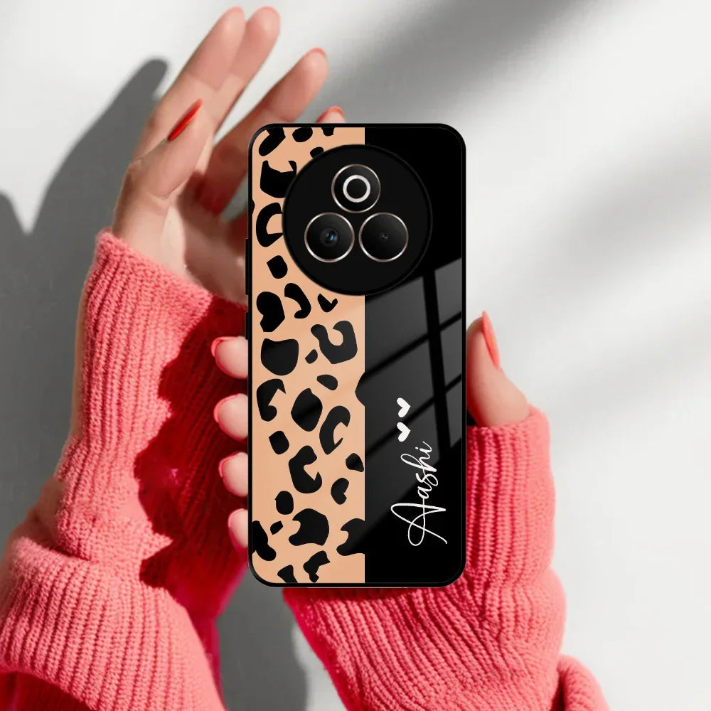 Leopard Glass Case Cover For Realme/Narzo - ShopOnCliQ