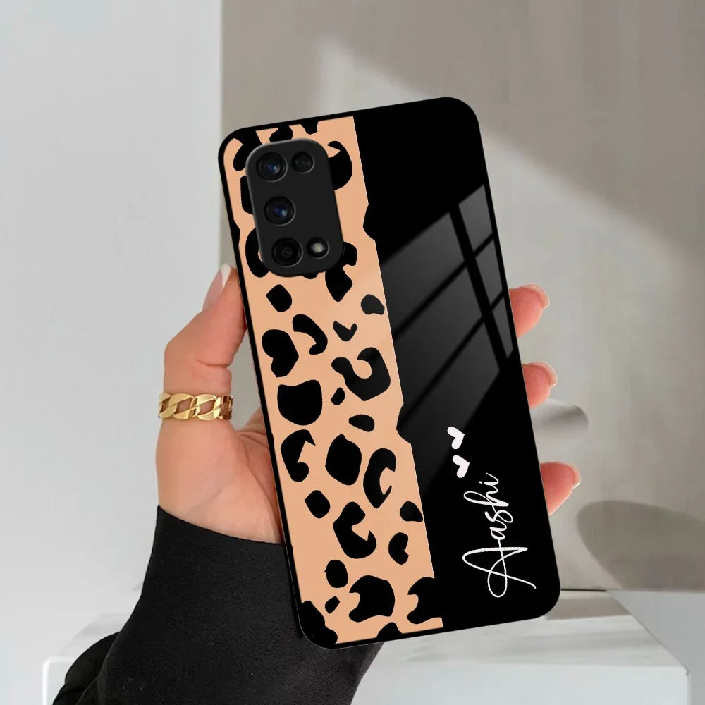 Leopard Glass Case Cover For Realme/Narzo - ShopOnCliQ