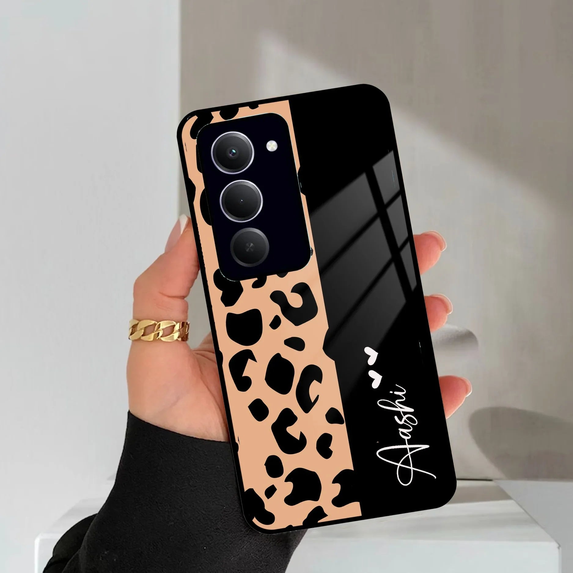 Leopard Glass Case Cover For Redmi/Xiaomi - ShopOnCliQ
