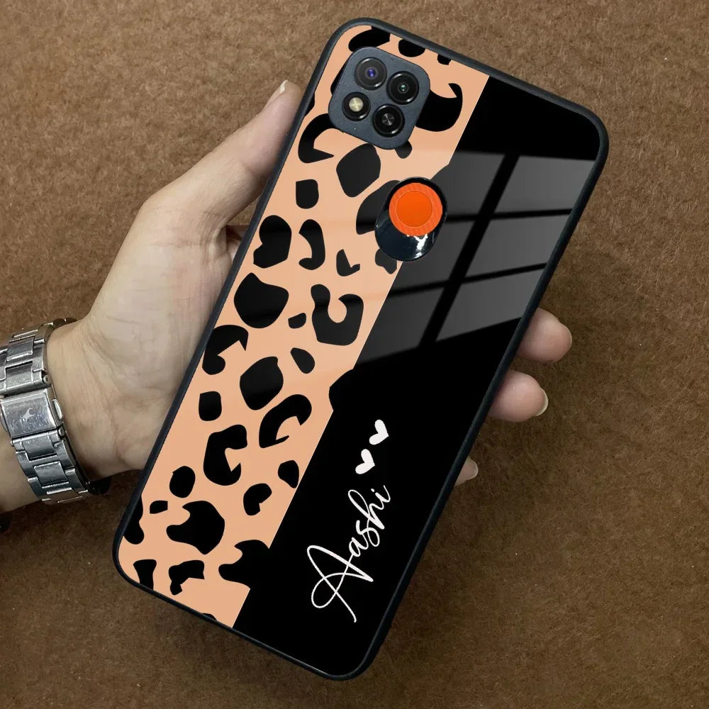 Leopard Glass Case Cover For Poco - ShopOnCliQ