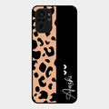 Leopard Glass Case Cover For Redmi Note 10