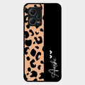 Leopard Glass Case Cover For Redmi Note 12 5G