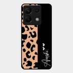 Leopard Glass Case Cover For Redmi Note 13 Pro 5G