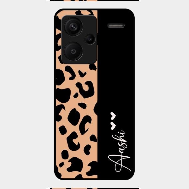 Leopard Glass Case Cover For Redmi Note 13 Pro Plus 5G