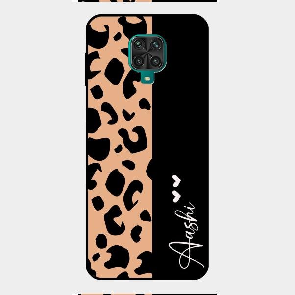 Leopard Glass Case Cover For Redmi Note 9 Pro Max