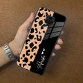 Leopard Glass Case Cover For Poco - ShopOnCliQ
