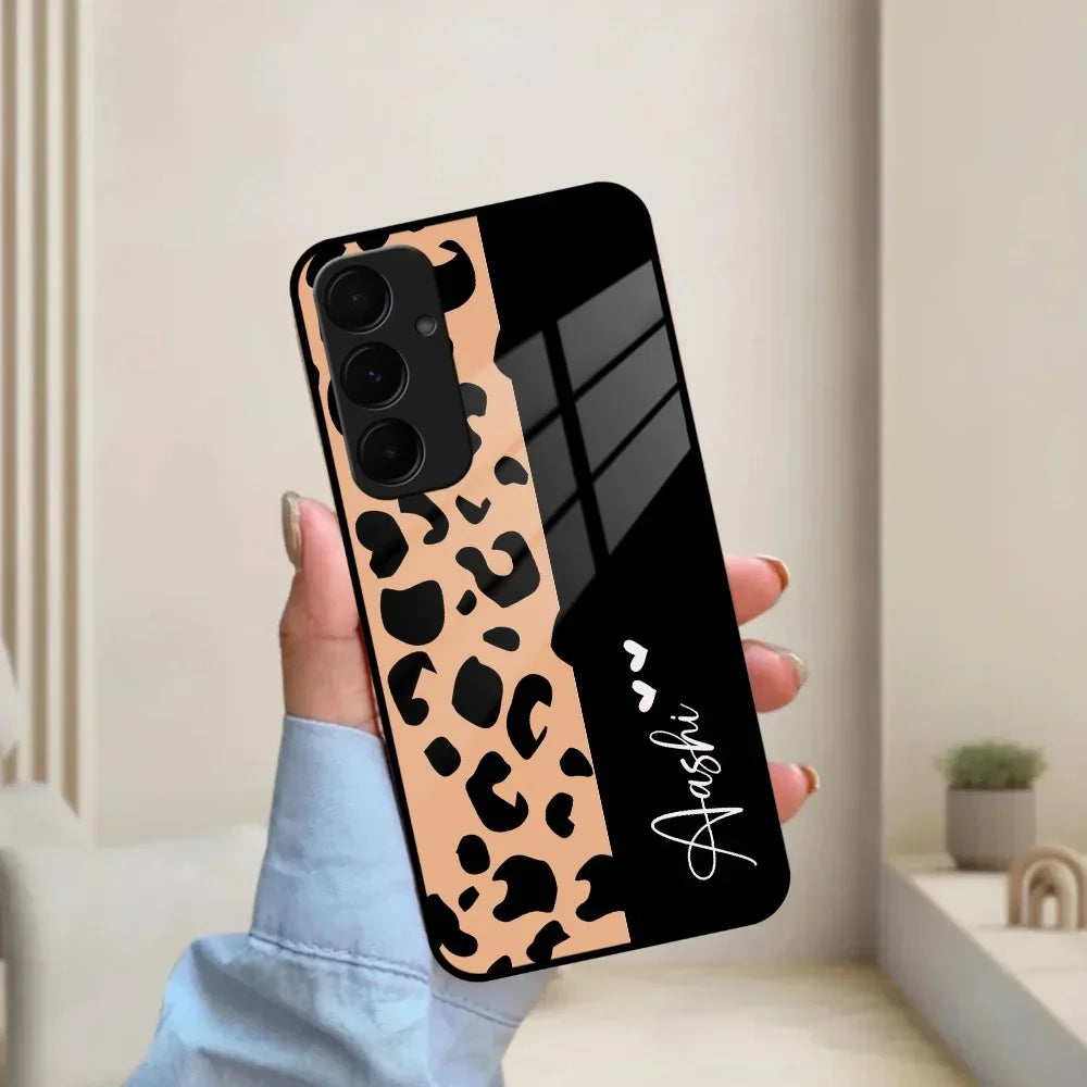 Leopard Glass Case Cover For Samsung - ShopOnCliQ
