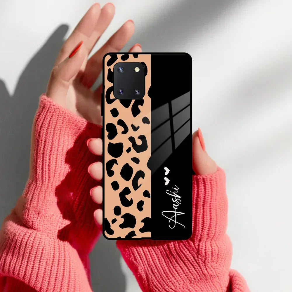 Leopard Glass Case Cover For Samsung - ShopOnCliQ