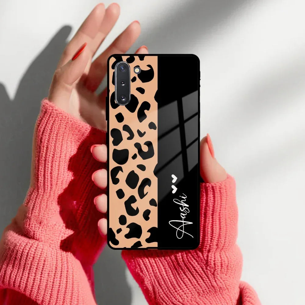 Leopard Glass Case Cover For Samsung - ShopOnCliQ
