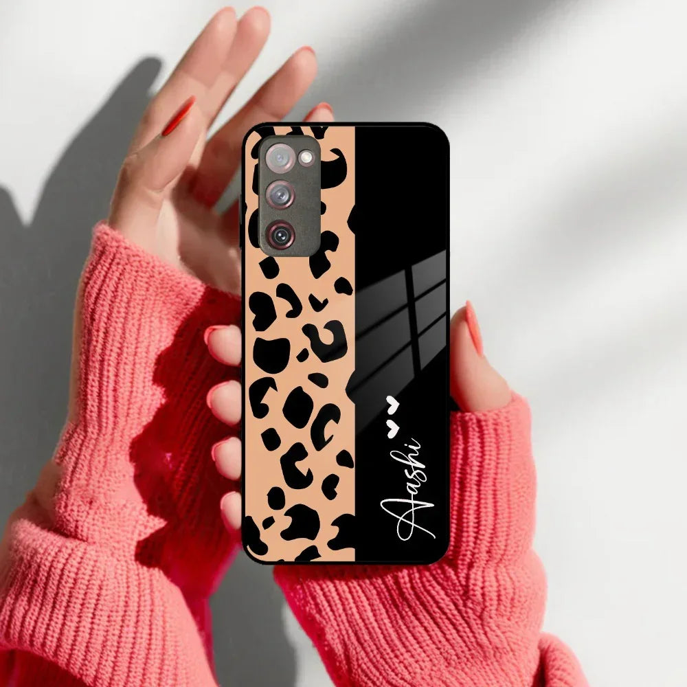 Leopard Glass Case Cover For Samsung - ShopOnCliQ