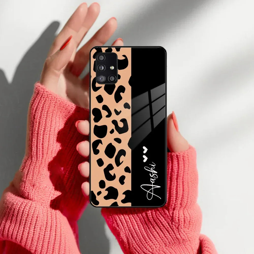 Leopard Glass Case Cover For Samsung - ShopOnCliQ