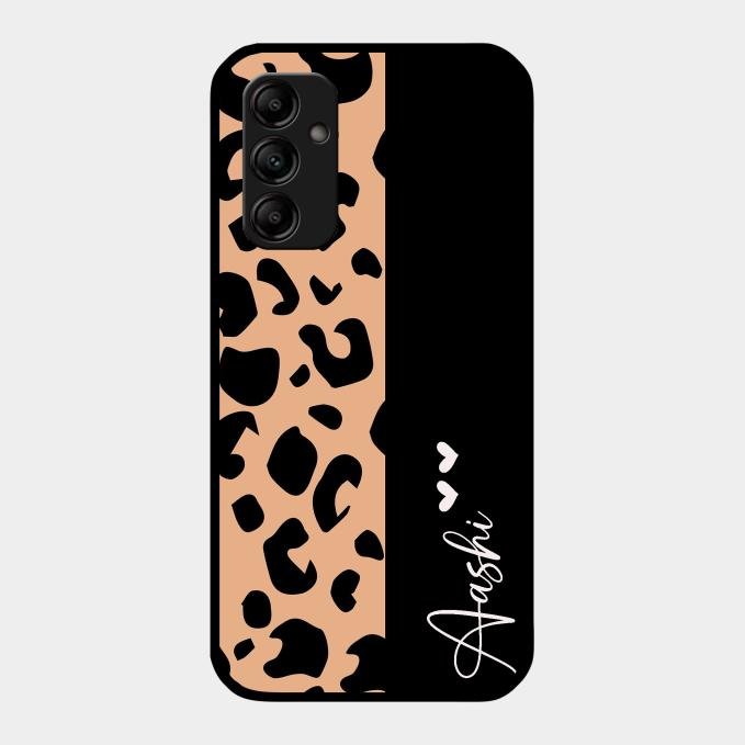 Leopard Glass Case Cover For Samsung Galaxy A14 5G