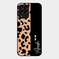Leopard Glass Case Cover For Samsung Galaxy M33 5G