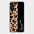 Leopard Glass Case Cover For Samsung Galaxy M55 5G
