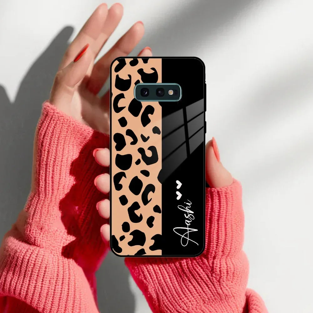 Leopard Glass Case Cover For Samsung - ShopOnCliQ