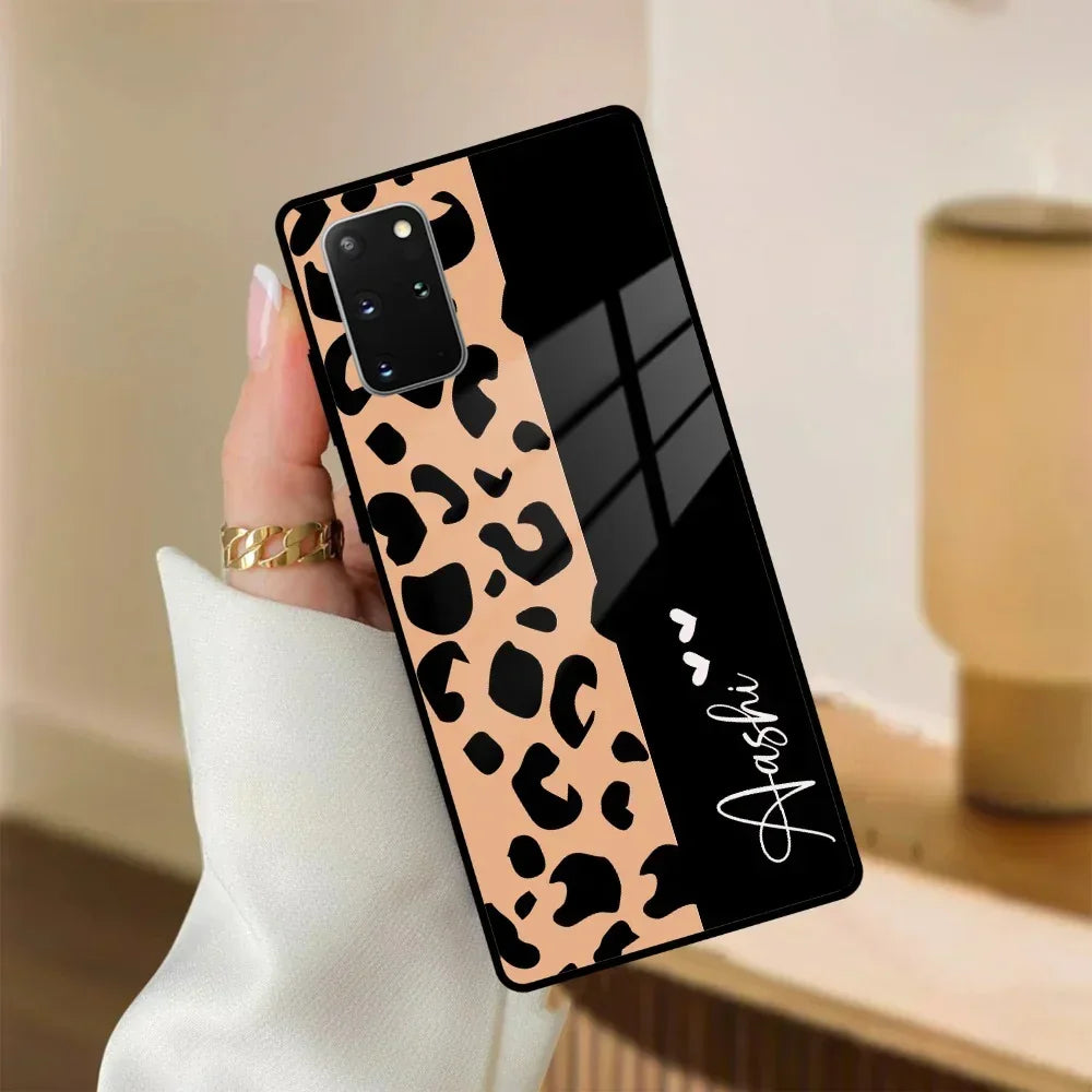 Leopard Glass Case Cover For Samsung - ShopOnCliQ