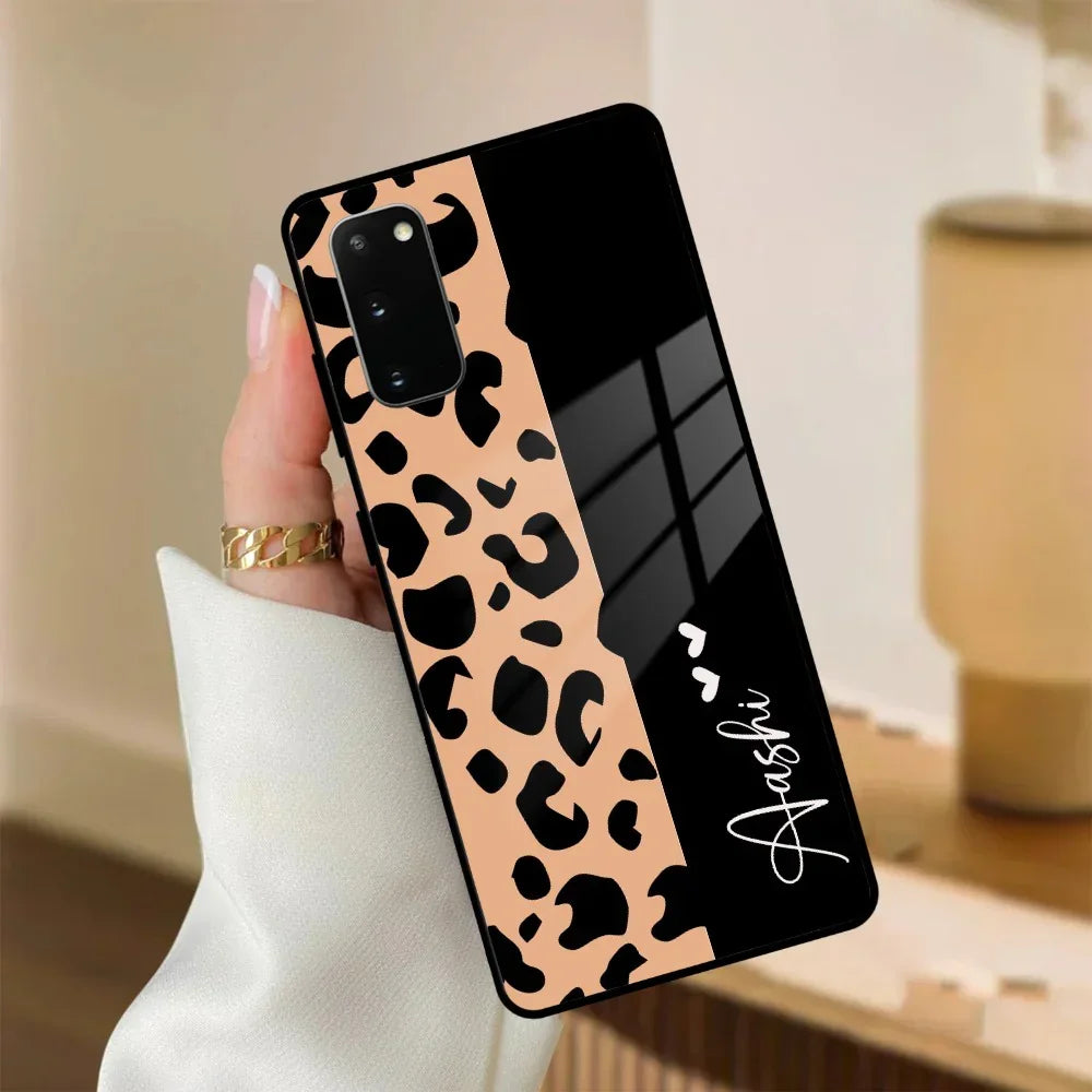 Leopard Glass Case Cover For Samsung - ShopOnCliQ