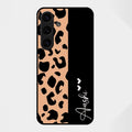 Leopard Glass Case Cover For Samsung Galaxy S25 FE 5G