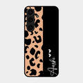 Leopard Glass Case Cover For Samsung Galaxy S25 Plus 5G