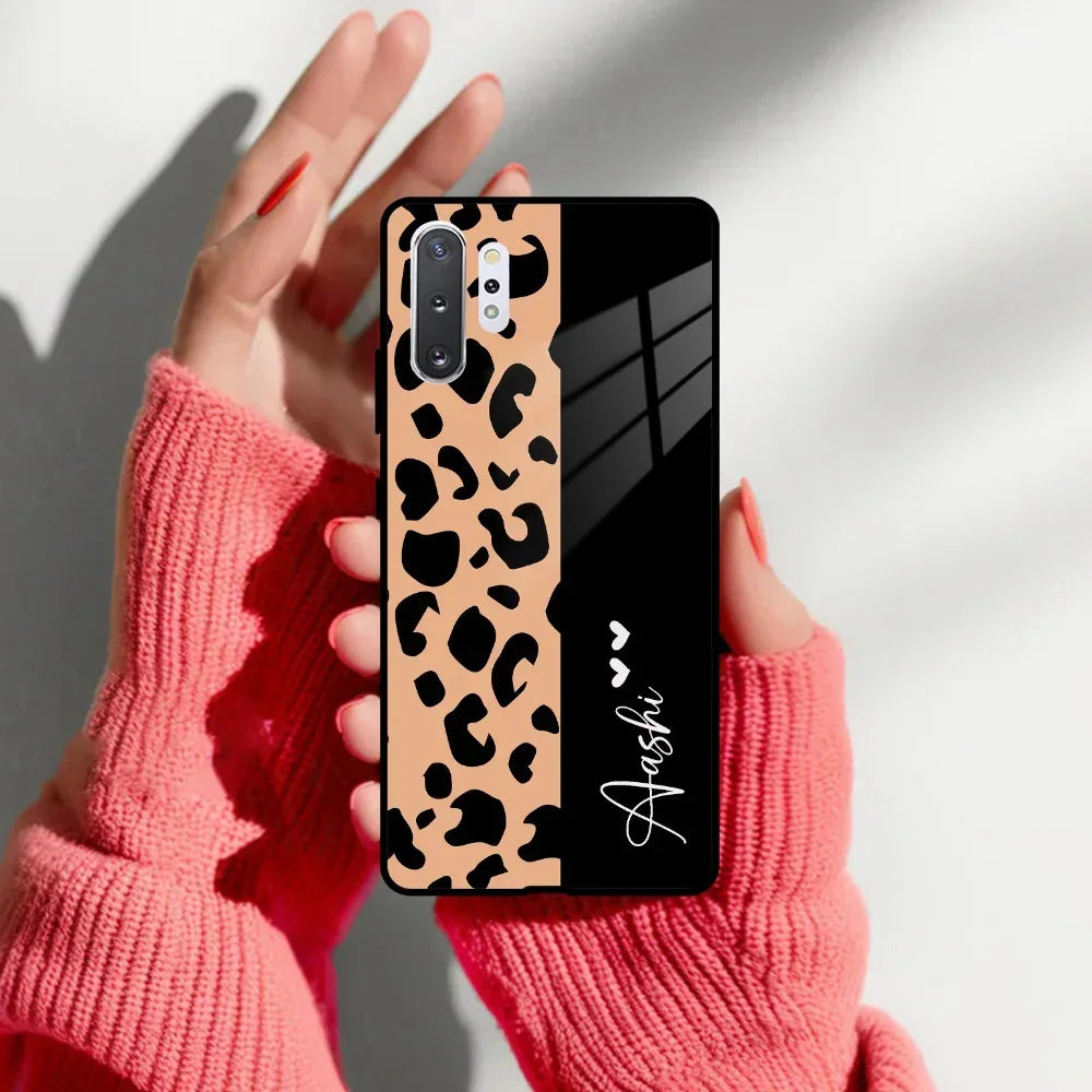 Leopard Glass Case Cover For Samsung - ShopOnCliQ